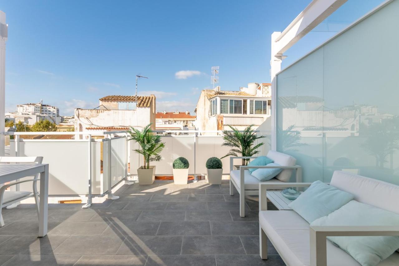 Beach Penthouse Sitges Rentals Exterior foto
